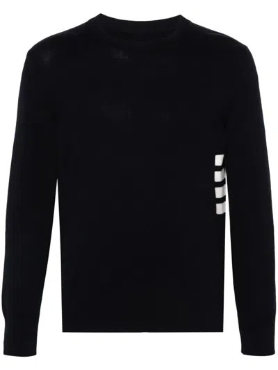 THOM BROWNE THOM BROWNE 4-STRIPE DETAIL SWEATER