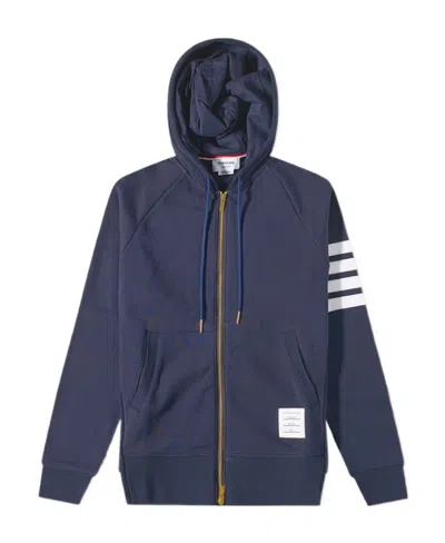 Thom Browne 4-striped Sweater With Logo In Black