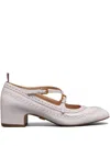Thom Browne 40mm Thom John Pumps In White