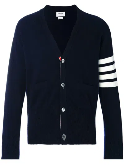 Thom Browne 4bar Cashmere Cardigan