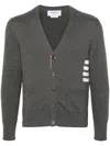 Thom Browne Signature Stripe Cotton Cardigan