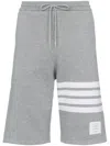 Thom Browne Men 4bar Cotton Sweatpants
