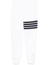 Thom Browne Cotton Sweatpants With Signature Stripe Detail