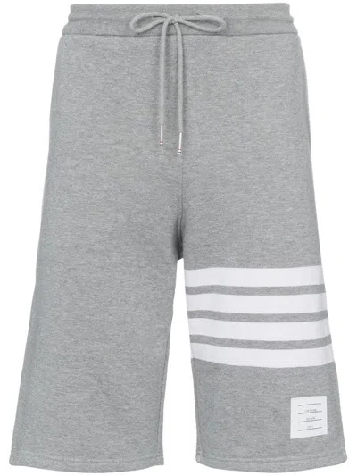 THOM BROWNE THOM BROWNE 4BAR COTTON SWEATPANTS