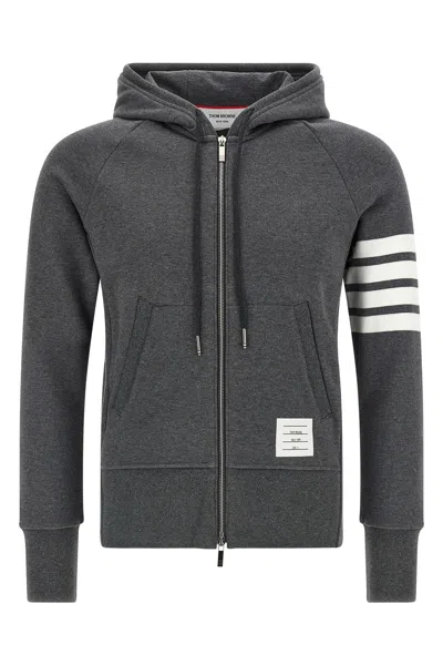 Thom Browne '4bar' Hoodie In Grau