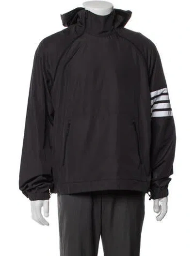 Pre-owned Thom Browne 4-bar Jacket In Black