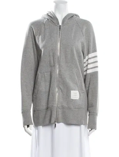 Pre-owned Thom Browne 4-bar Jacket In Gray