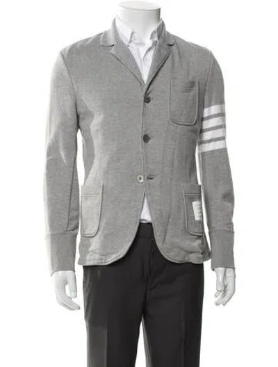 Pre-owned Thom Browne 4-bar Jacket In Gray