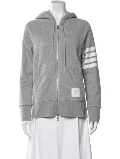 Pre-owned Thom Browne 4-bar Jacket In Grey