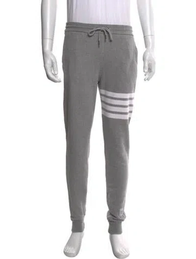 Pre-owned Thom Browne 4-bar Joggers In Gray