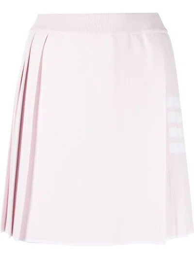 Thom Browne 4bar Mini Skirt In Pink