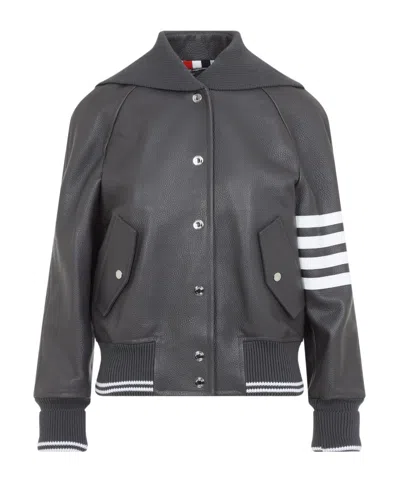 THOM BROWNE 4-BAR OVERSIZED JACKET
