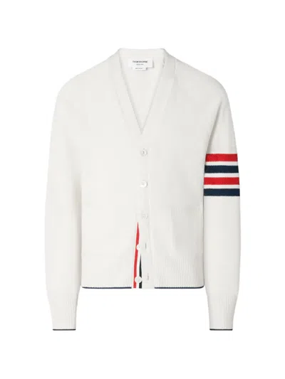 Thom Browne 4-bar Relaxed-fit Cardigan In Animal Print