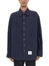 Thom Browne 4bar Shirt In Blue