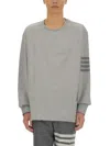 Thom Browne Men's 4bar Shirt In Grey