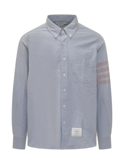 Thom Browne 4bar Shirt In Light Blue