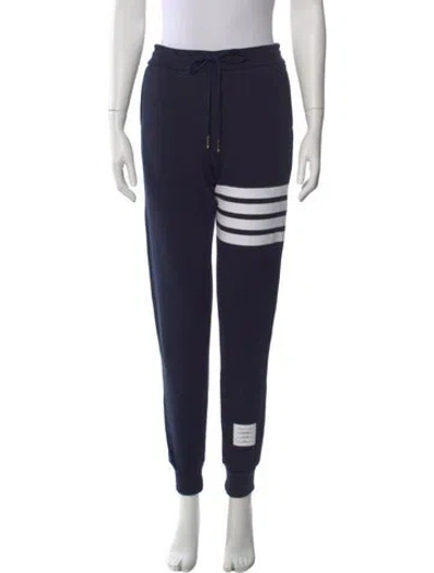 Pre-owned Thom Browne 4-bar Skinny Leg Pants W/ Tags In Blue