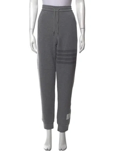 Pre-owned Thom Browne 4-bar Straight Leg Pants W/ Tags In Grey