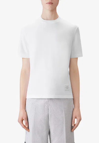 THOM BROWNE 4-BAR STRIPES CREWNECK T-SHIRT