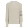 Thom Browne 4-bar Sweater In Gray