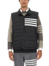 Thom Browne 4bar Vest In Brown