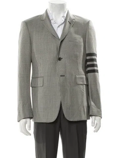 Pre-owned Thom Browne 4-bar Wool Blazer W/ Tags In Black