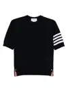 Thom Browne Stripes Fine-knit T-shirt