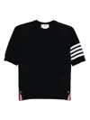 Thom Browne Stripes Fine-knit T-shirt