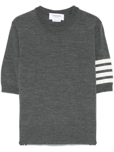 THOM BROWNE THOM BROWNE 4BAR WOOL TOP