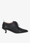 Thom Browne Lace-up Shoes With Unique Heel Shape In Black