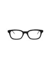 Thom Browne Square-frame Acetate Optical Frames In Black