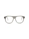 Thom Browne Aviator-style Acetate Optical Frames Eyeglass Frame Grey Size 55 Acetate