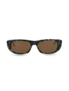 Thom Browne Square-frame Acetate Sunglasses In Navy Tortoise