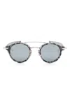 Thom Browne 804a Sunglasses In Grey
