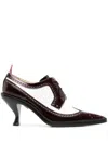 Thom Browne 90mm Sculpted Heel Brogues In Red
