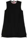 Thom Browne A-line Shift Dress In 黑色