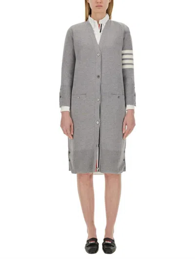 THOM BROWNE THOM BROWNE WOOL CARDIGAN DRESS