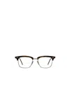 Thom Browne Acetate And Titanium Rectangular Eyeglasses