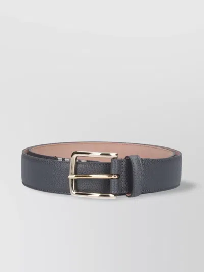 Thom Browne Adjustable Length Gold-tone Buckle Textured Finish