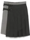 Thom Browne Adjustable-strap Skort In Gray