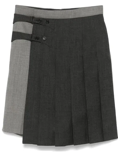 Thom Browne Adjustable-strap Skort