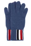 Thom Browne Air Force Blue Wool Gloves