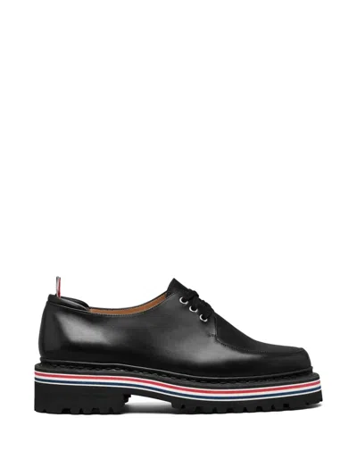 Thom Browne All Terrain Leather Derby Shoes In Multi