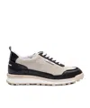 Thom Browne Cotton Alumni Trainer Rubber Sole In Nude