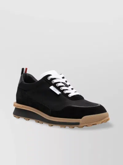 THOM BROWNE ALUMNI SNEAKERS SUEDE RUBBER SOLE