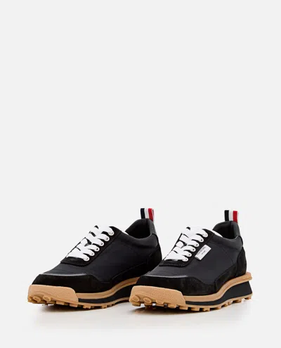 Thom Browne Alumni Trainer In Tech Nylon In Black