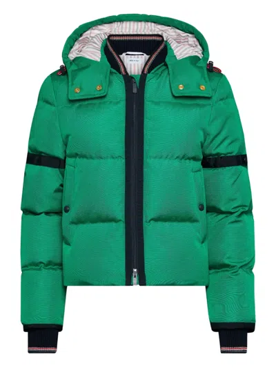 Thom Browne Armband Puffer Jacket In Multi