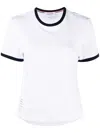 Thom Browne Cotton T-shirt In 100 White