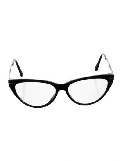 Pre-owned Thom Browne Aviator Eyeglasses In Black