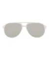 THOM BROWNE AVIATOR-FRAME ACETATE SUNGLASSES